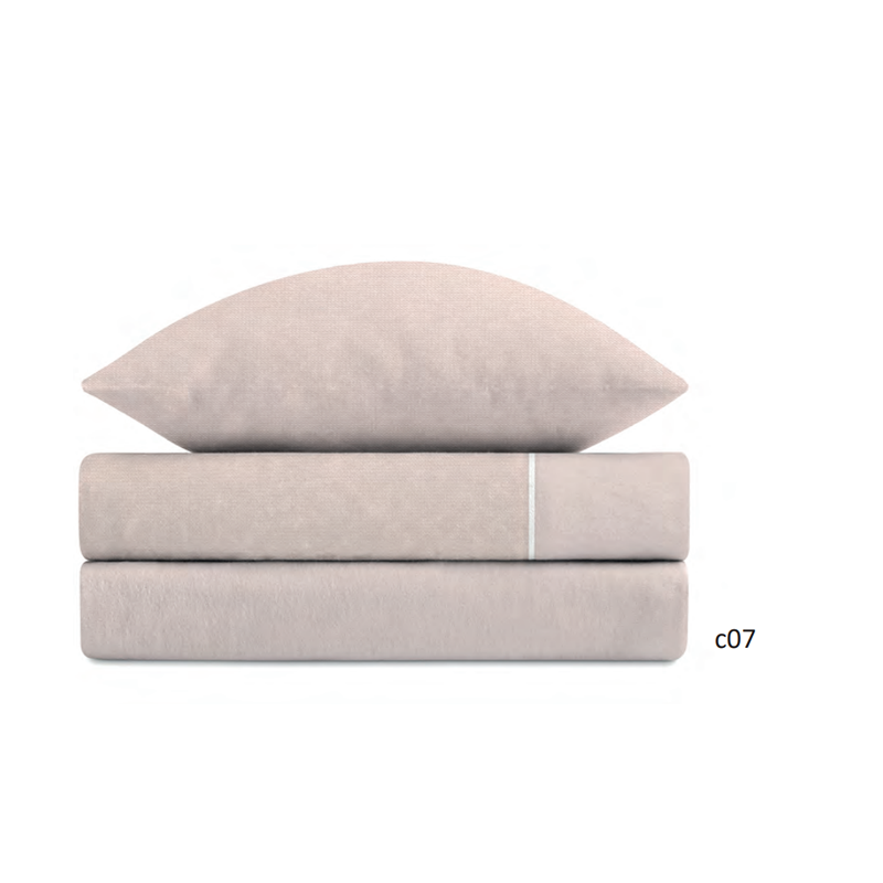 Juego sábanas franela de algodón LUNA